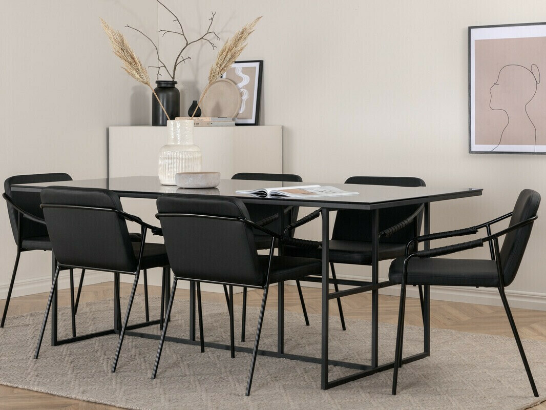 Stol Dallas 2586 (Črna)