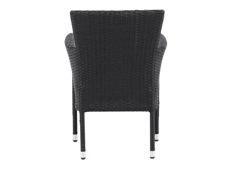 Vrtni stol Dallas 3475 (Črna + Siva)