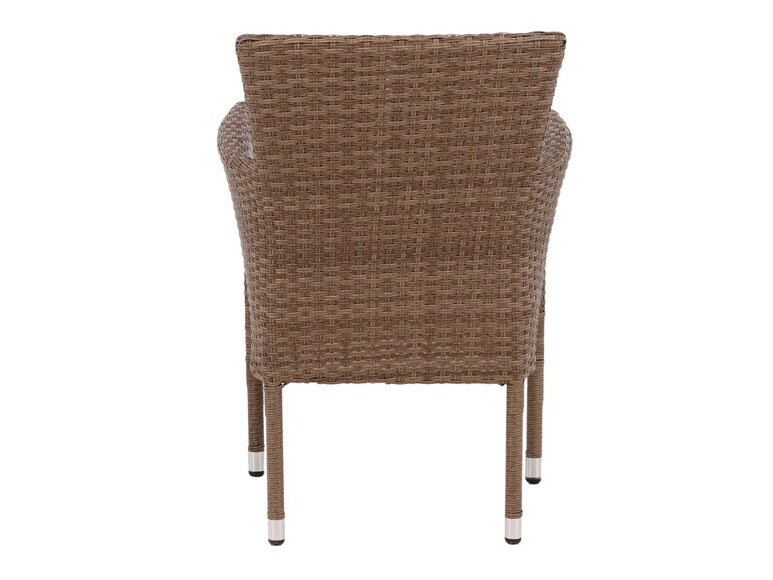 Vrtni stol Dallas 3475 (Rjava + Siva)