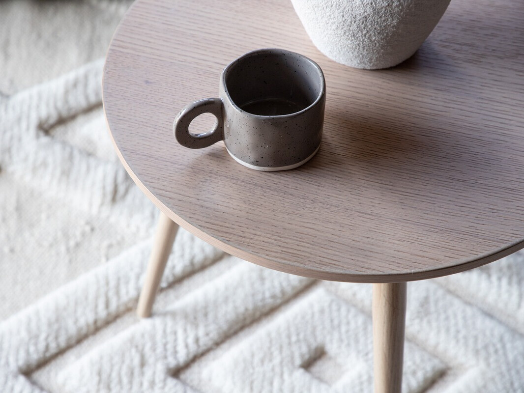 Klubska mizica Dallas 4620 (Svetlo rjava)