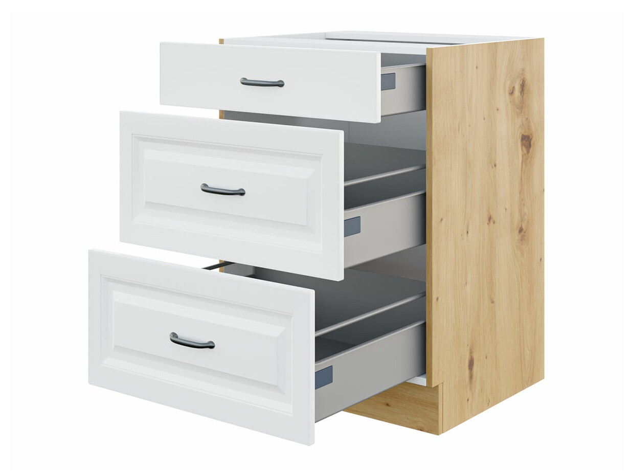 Modularna omarica s predali Retro Grey 108