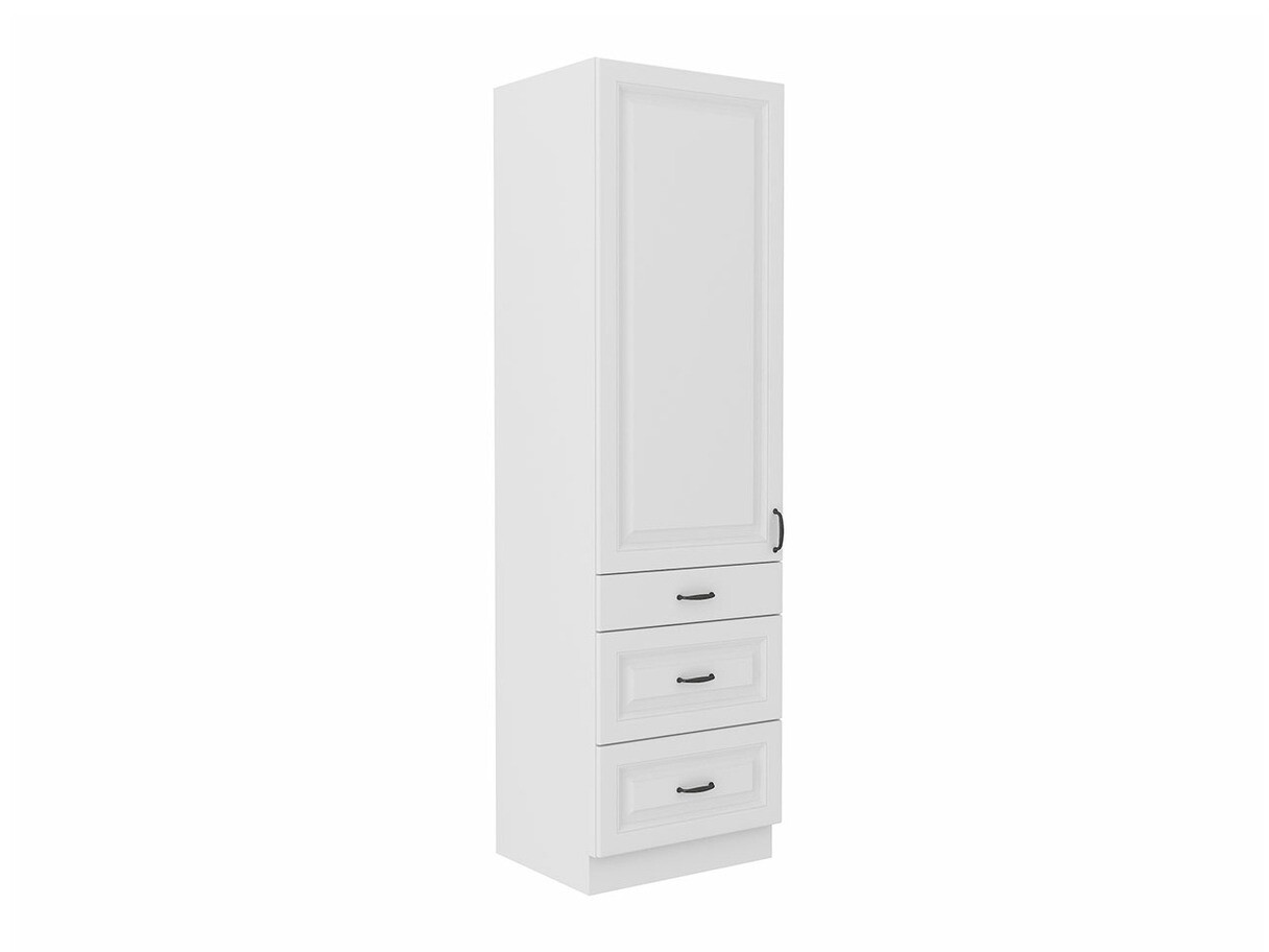 Modularna omarica s predalom in vrati Retro White 114