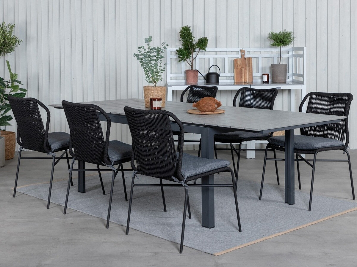 Komplet mize in stolov Dallas 698