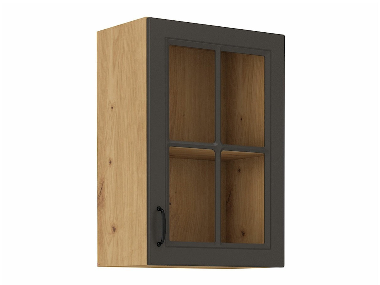 Modularna stenska omarica Retro Grey 128