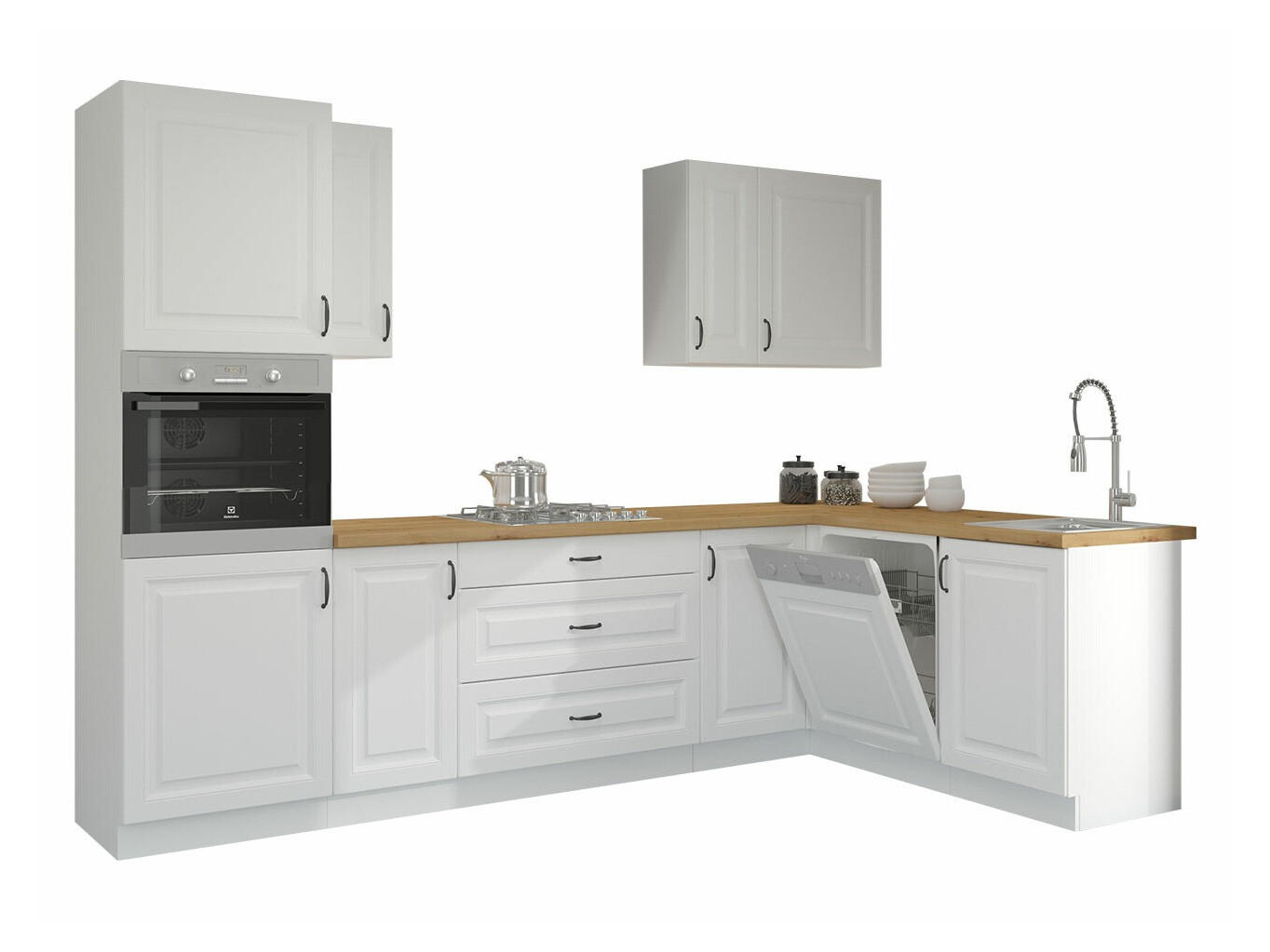 Modularni kuhinjski komplet Retro White 148