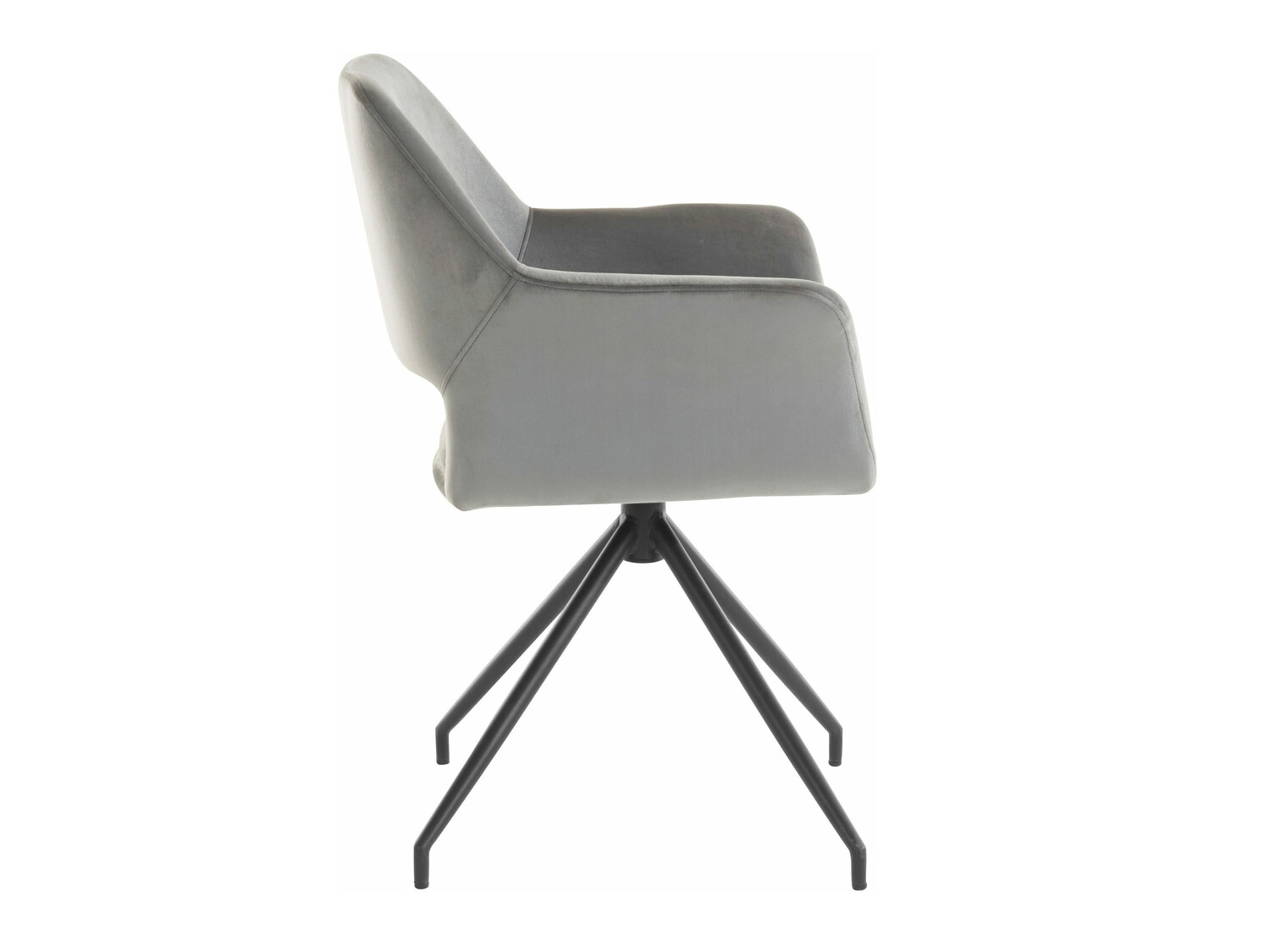 Komplet stolov Denton 1124 (Črna + Siva)