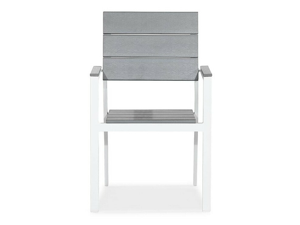 Vrtni stol Comfort Garden 1639 (Siva + Bela)