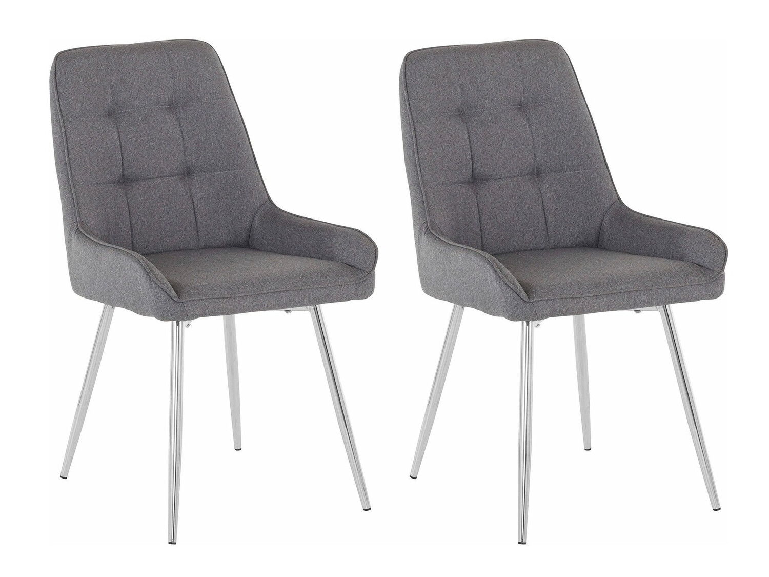 Komplet stolov Denton 1126 (Siva)