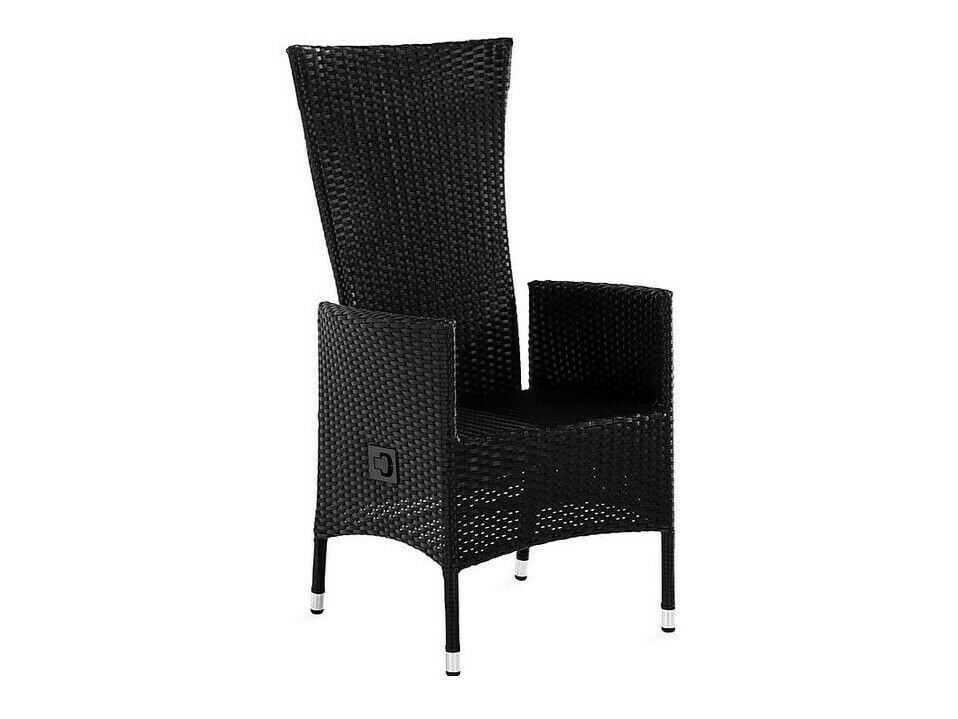 Komplet mize in stolov Comfort Garden 1385 (Črna)