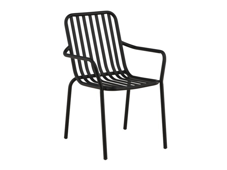 Komplet mize in stolov Dallas 3541 (Črna)