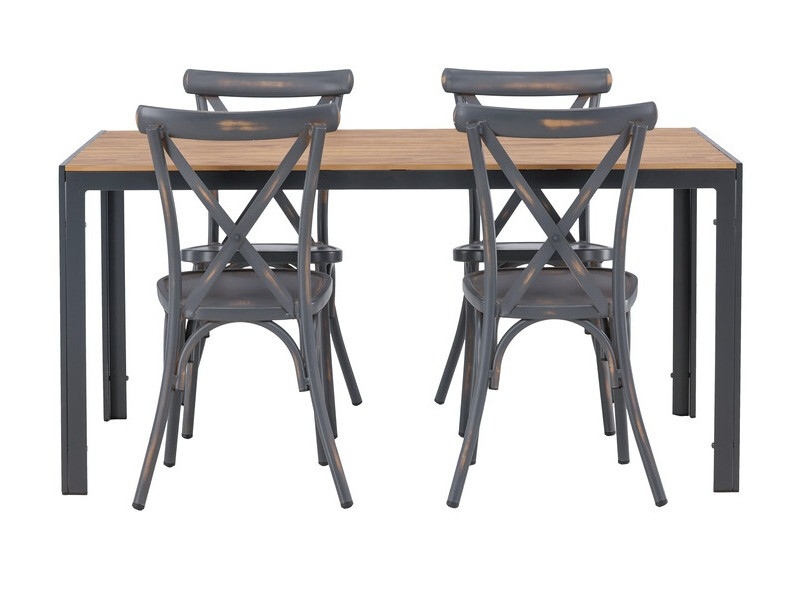 Komplet mize in stolov Dallas 3621