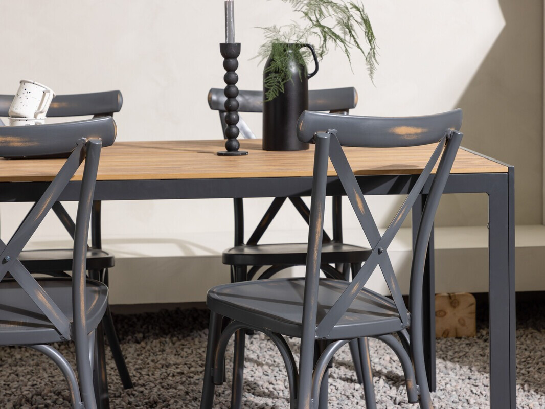 Komplet mize in stolov Dallas 3621