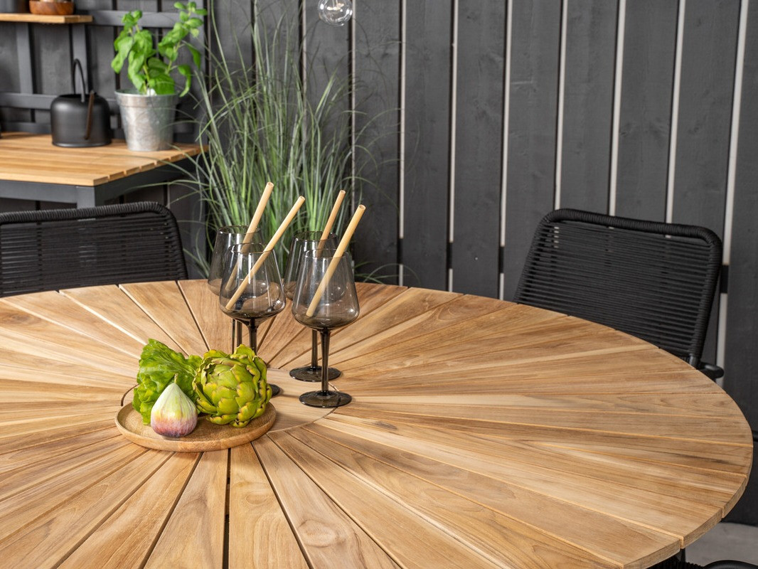 Komplet mize in stolov Dallas 3623