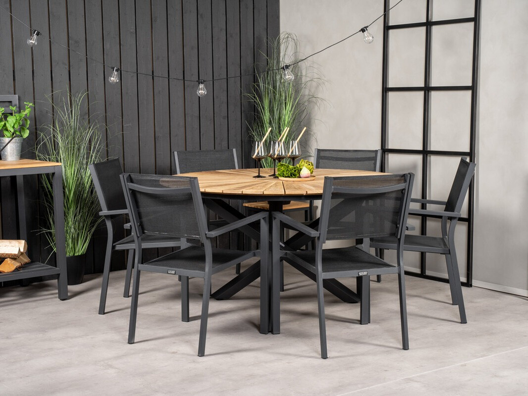 Komplet mize in stolov Dallas 3632