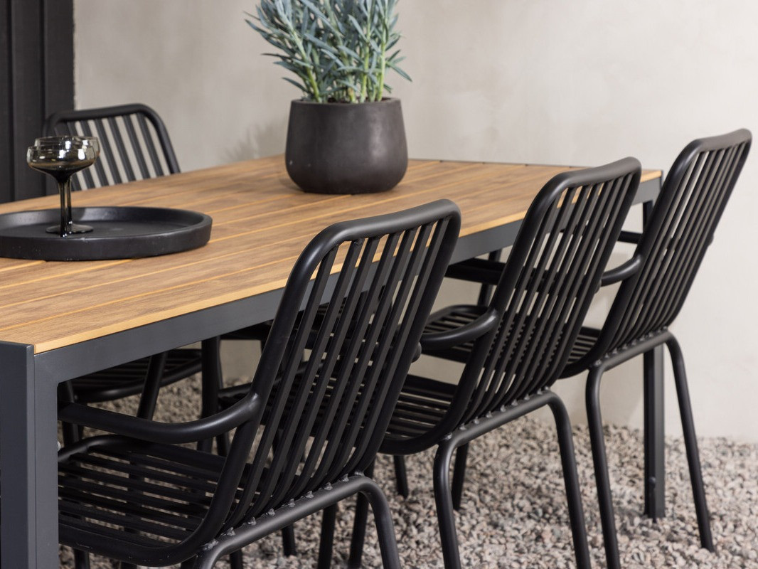 Komplet mize in stolov Dallas 3634