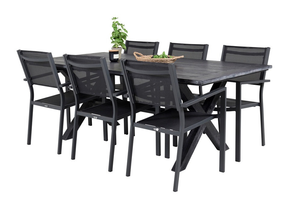 Komplet mize in stolov Dallas 3641
