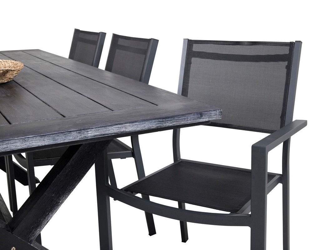 Komplet mize in stolov Dallas 3641