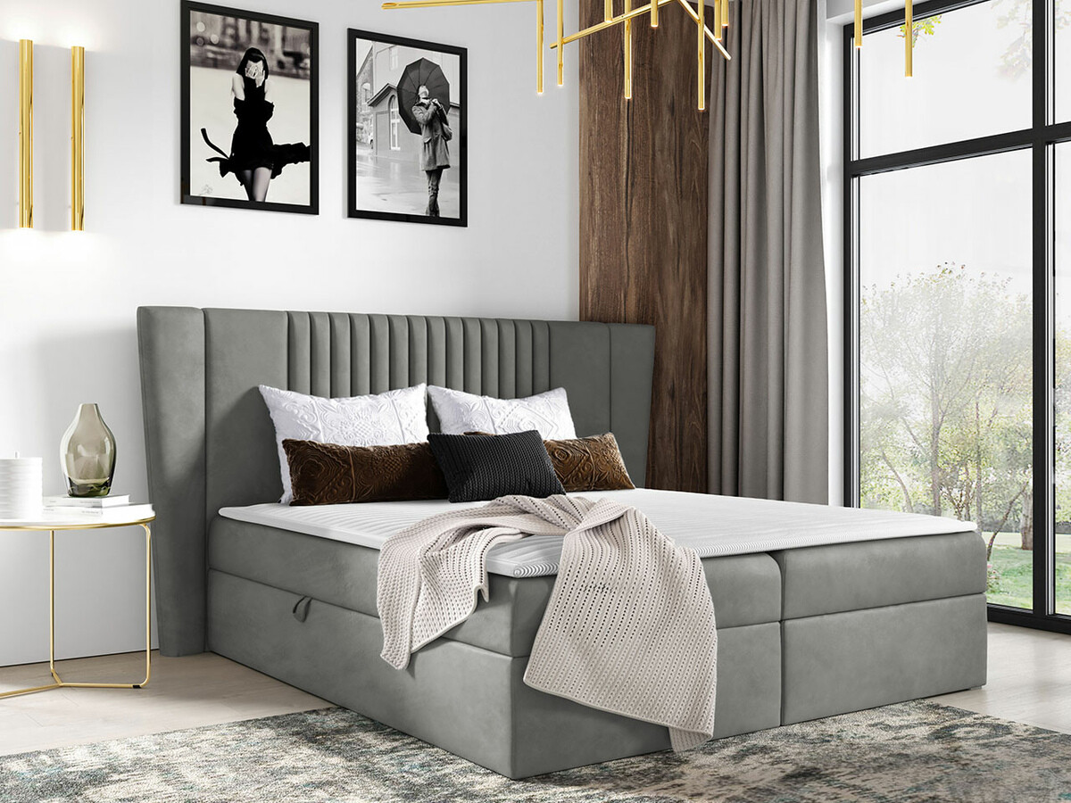 Boxspring postelja Fenestra (Magic Velvet 2217)