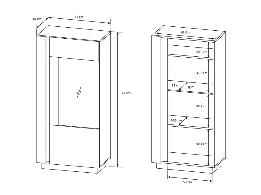 Regal Novbela 102 (Bela + Sijaj bela + Hrast Grandson)