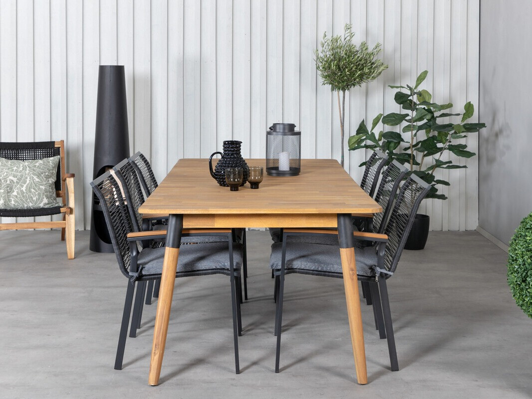 Komplet mize in stolov Dallas 3678