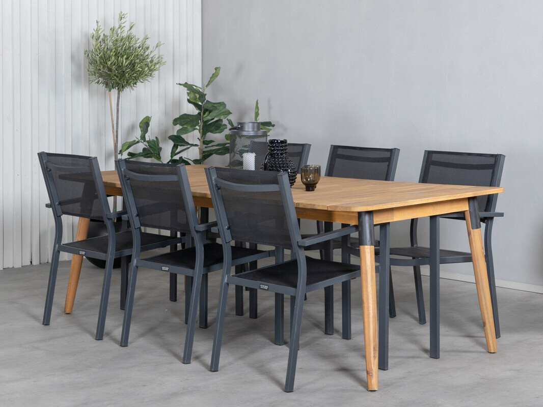 Komplet mize in stolov Dallas 3679