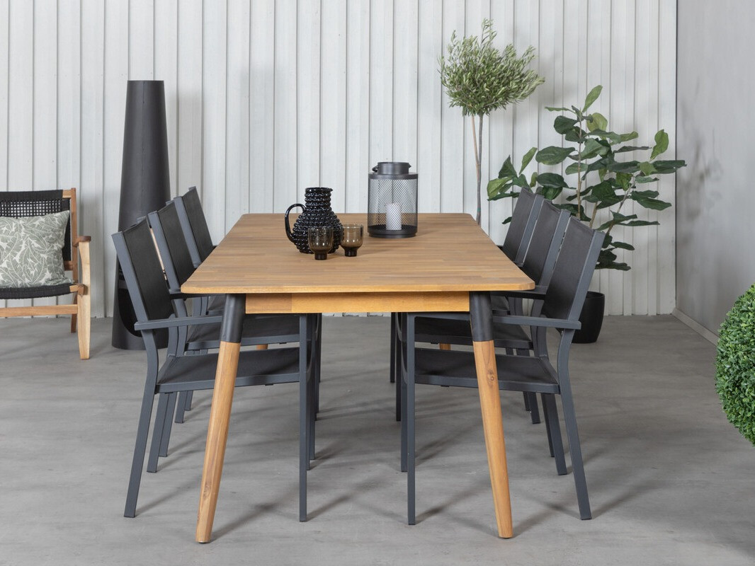 Komplet mize in stolov Dallas 3679