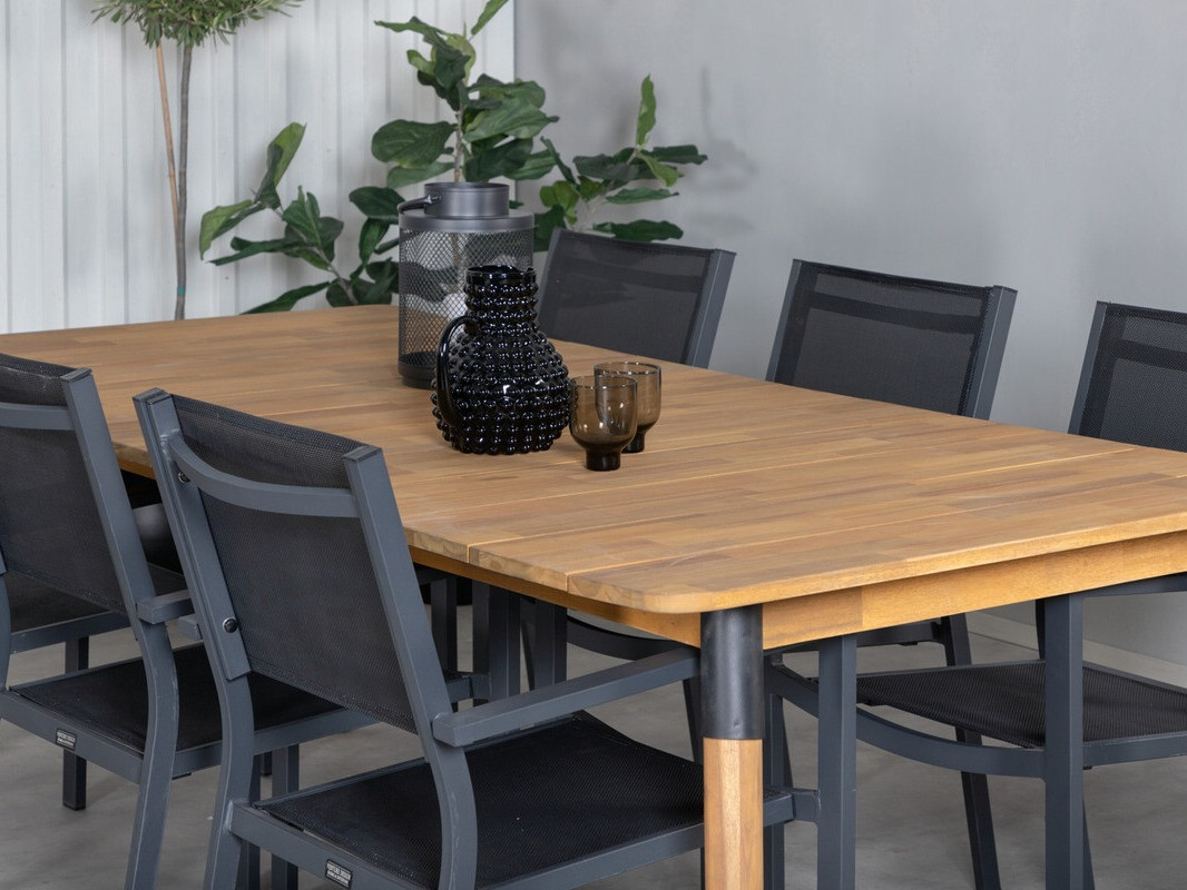 Komplet mize in stolov Dallas 3679