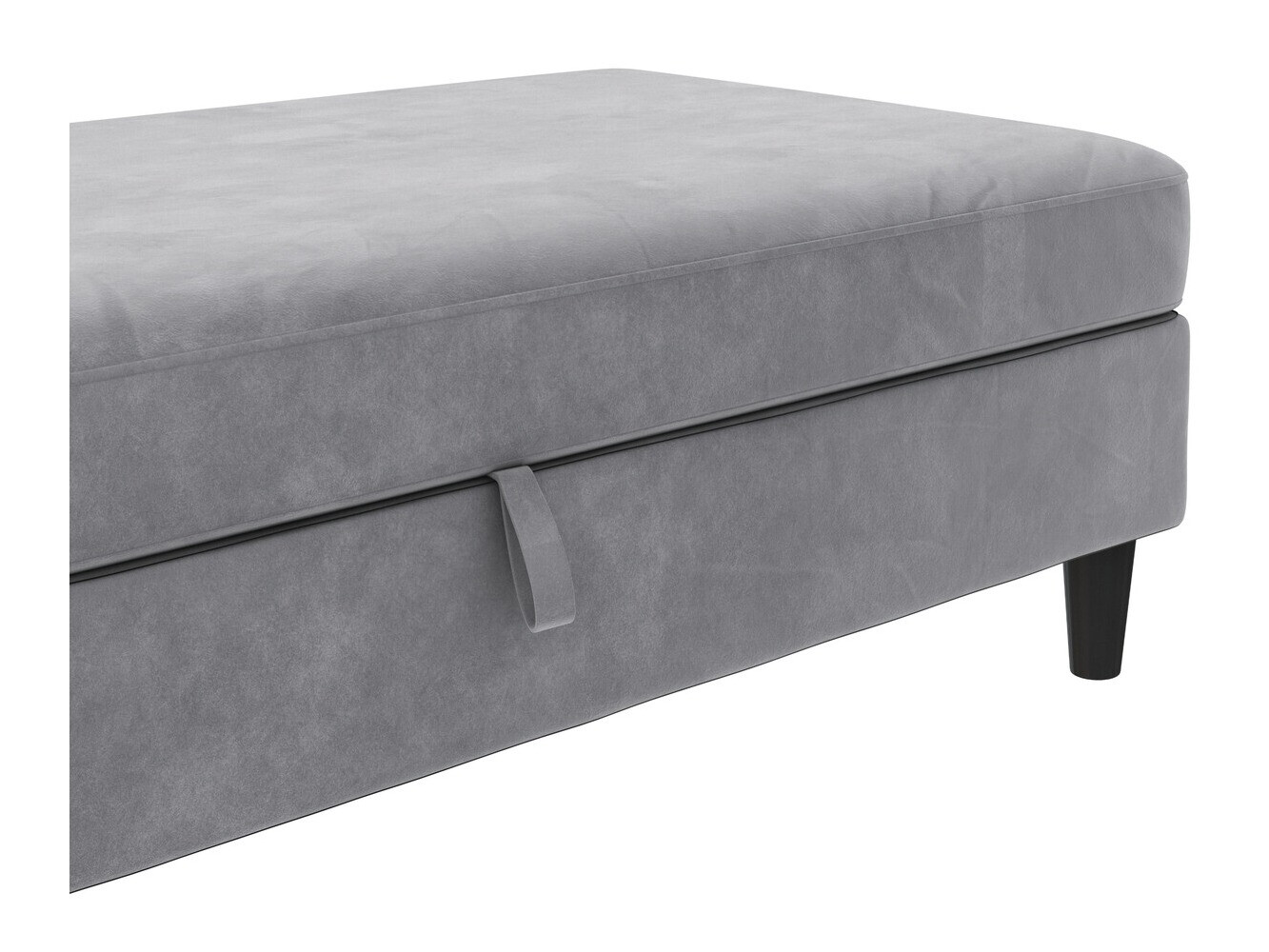 Klop z oblazinjenjem Tulsa 536 (Svetlo siva)