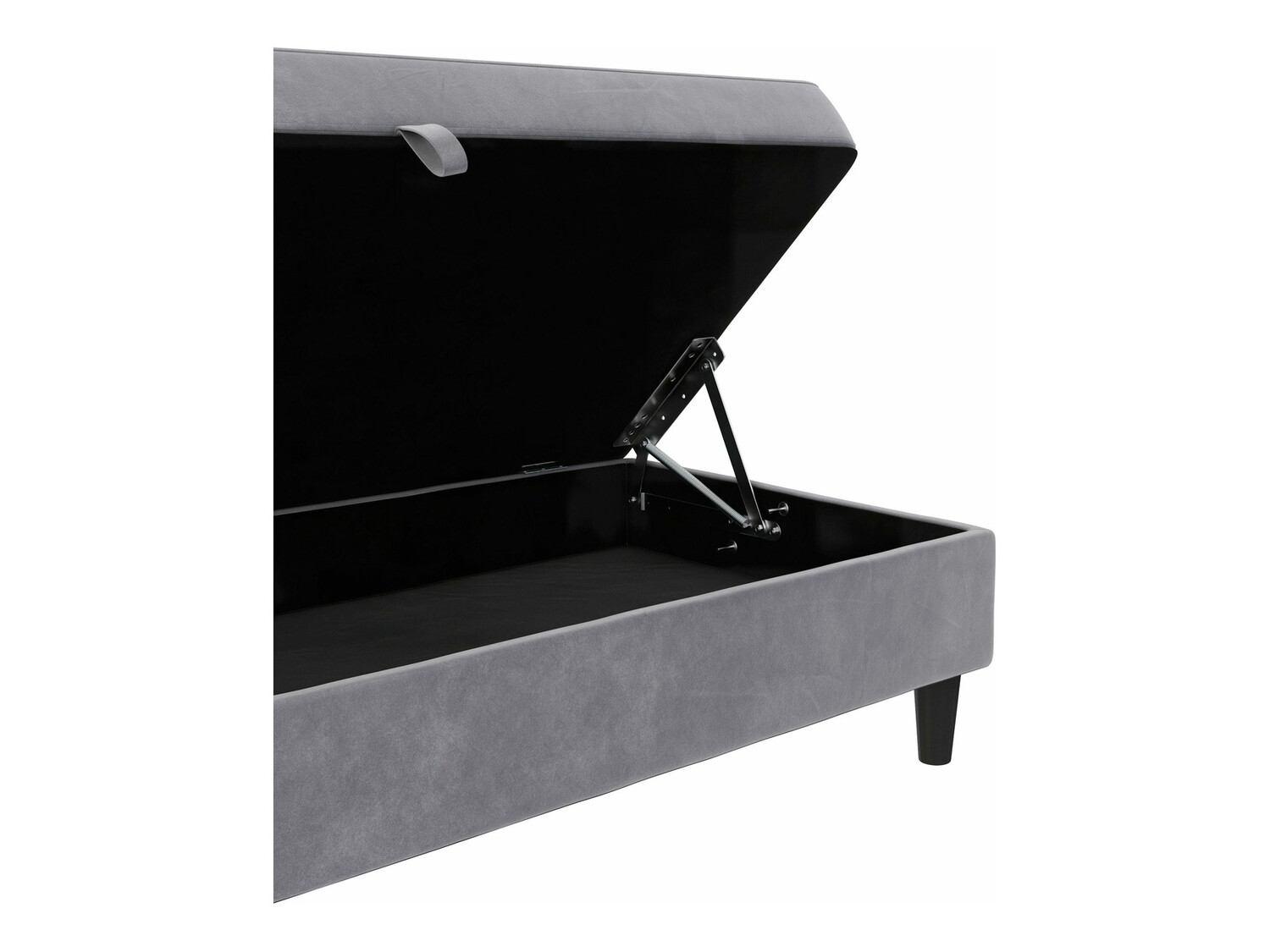 Klop z oblazinjenjem Tulsa 536 (Svetlo siva)