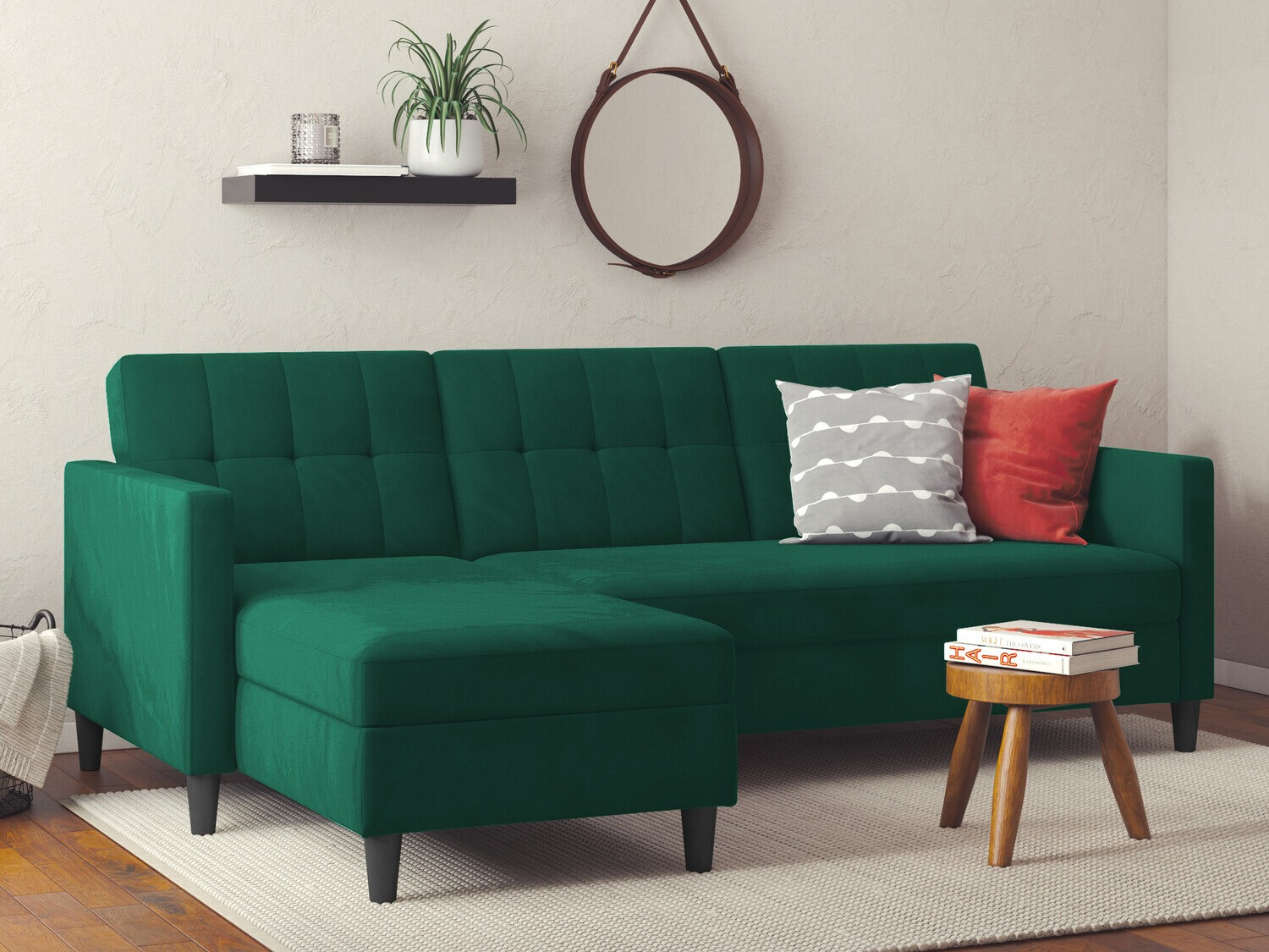 Kotna garnitura Tulsa 538 (Zelena)