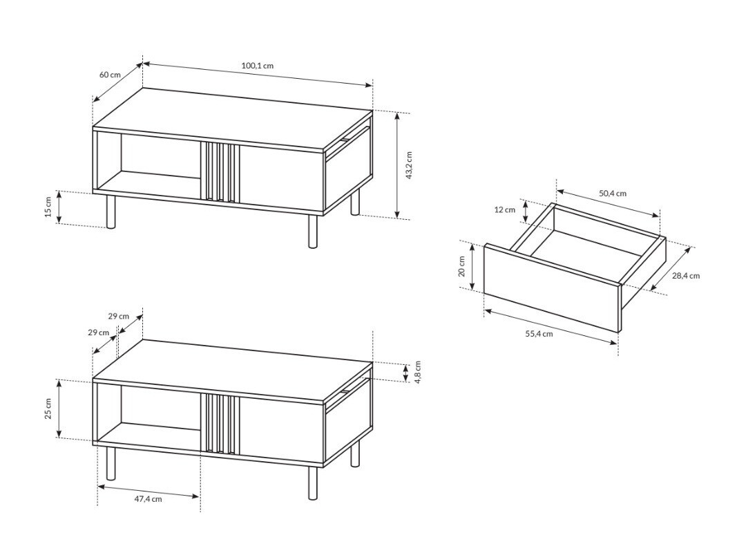 Klubska mizica Sevcalu 103