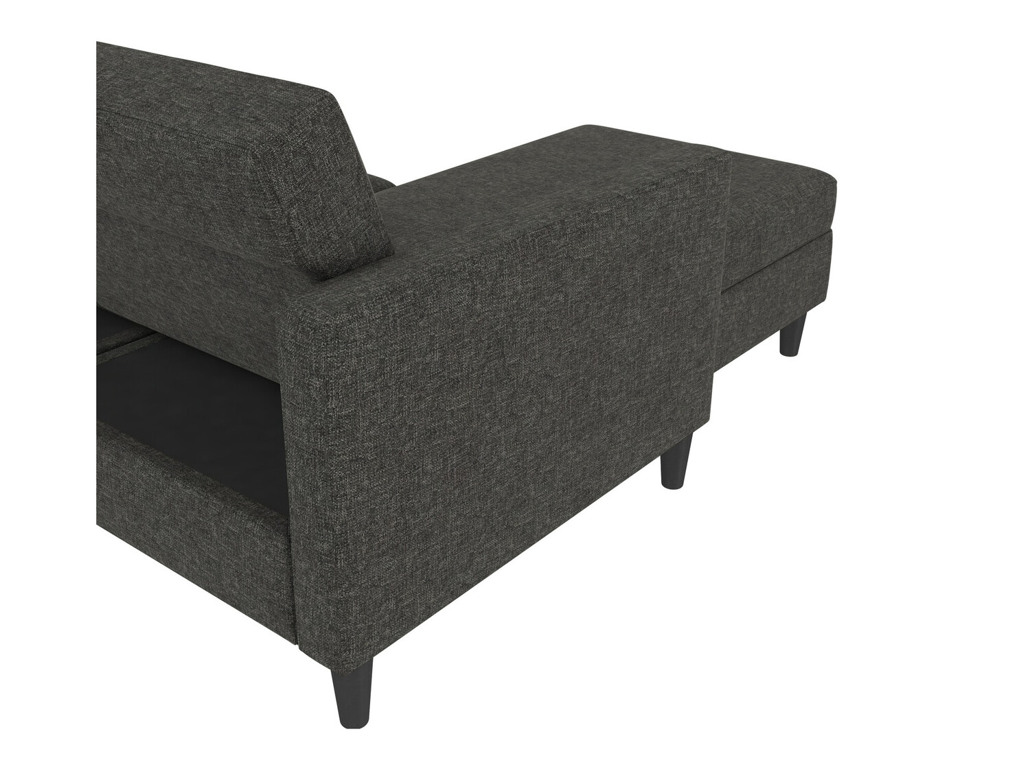 Kotna garnitura Tulsa 539 (Temno siva)