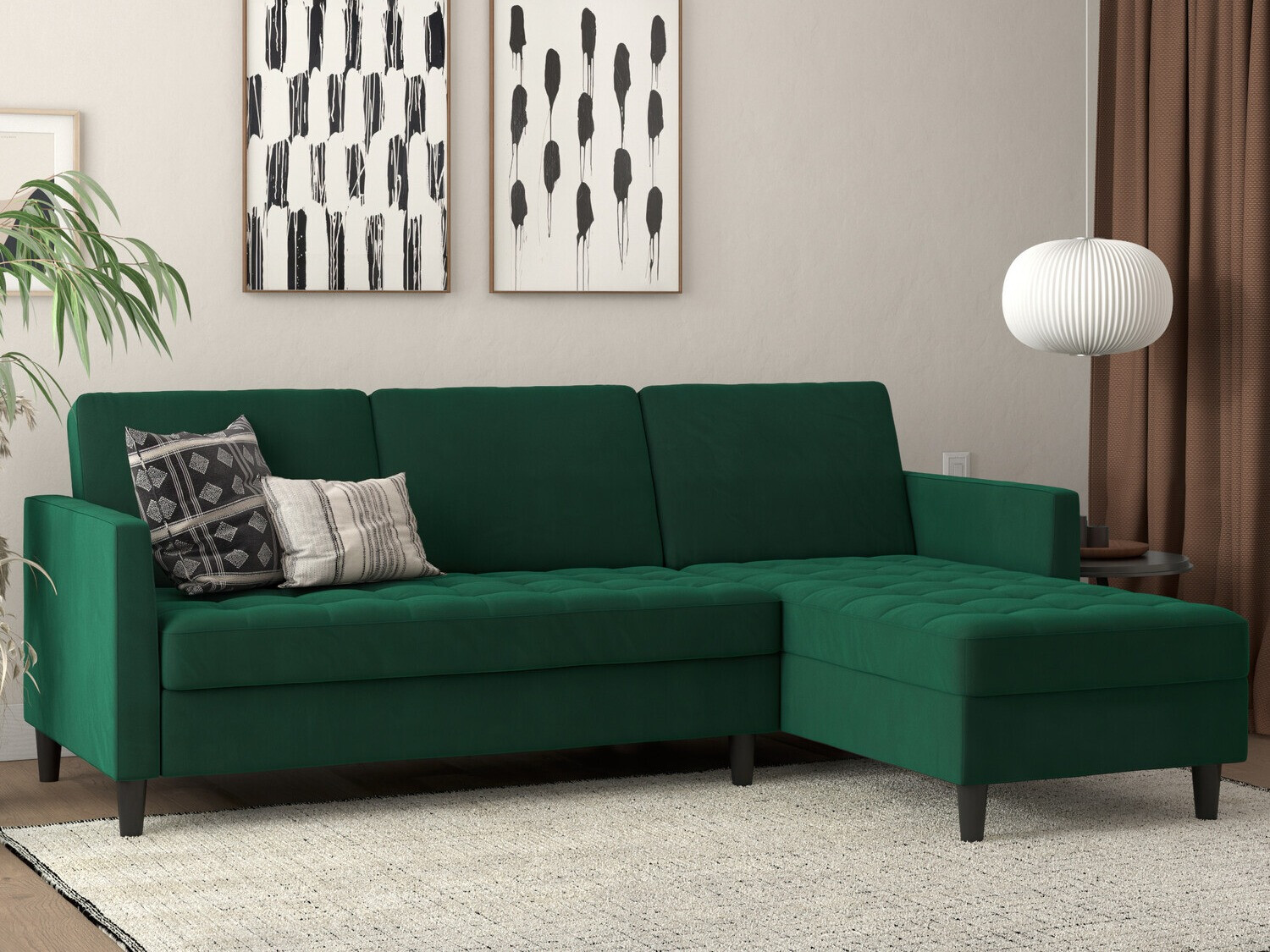 Kotna garnitura Tulsa 540 (Zelena)