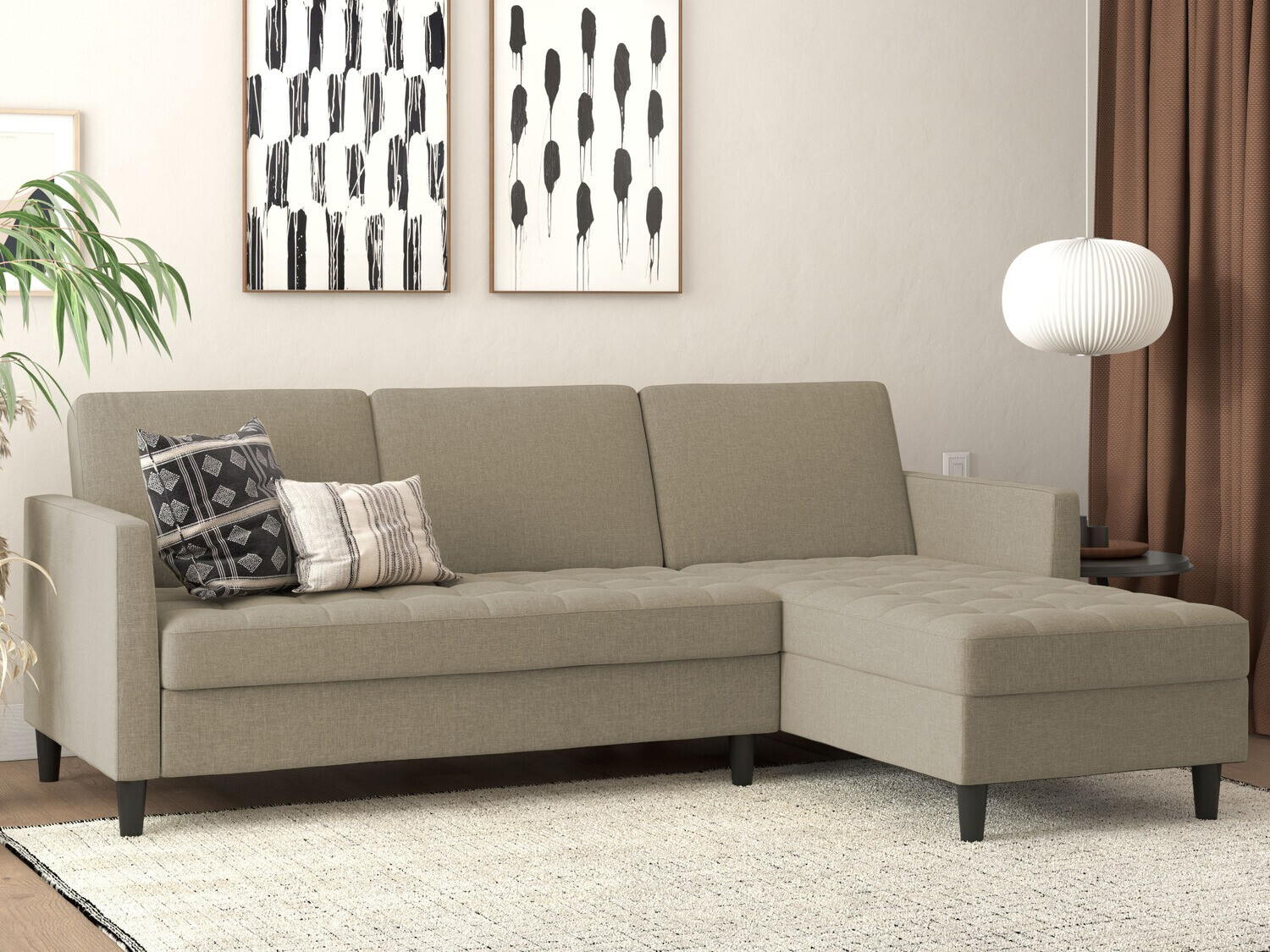 Kotna garnitura Tulsa 541 (Cappuccino)