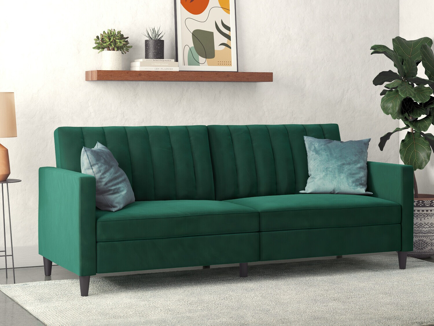 Raztegljiv kavč Tulsa 546 (Zelena)