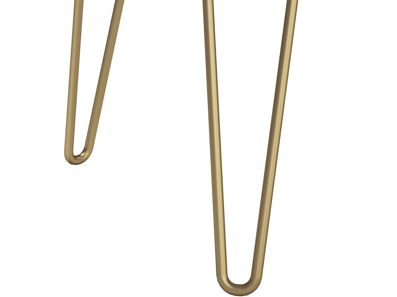 Komplet klubskih mizic Tulsa 561 (Beli marmor + Zlata)