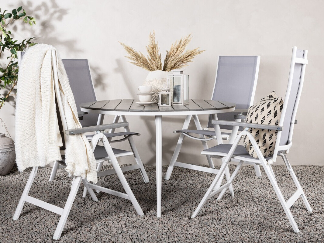 Komplet mize in stolov Dallas 3731