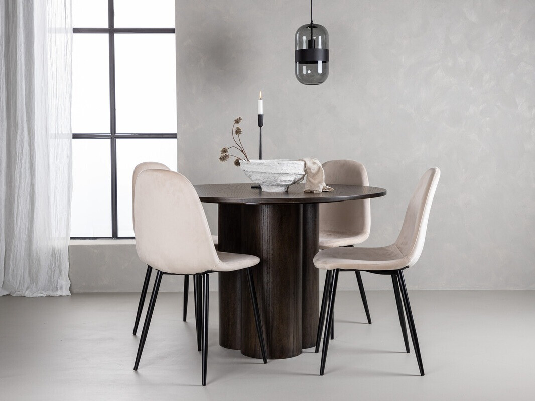 Jedilniški komplet Dallas 3750 (Krema)