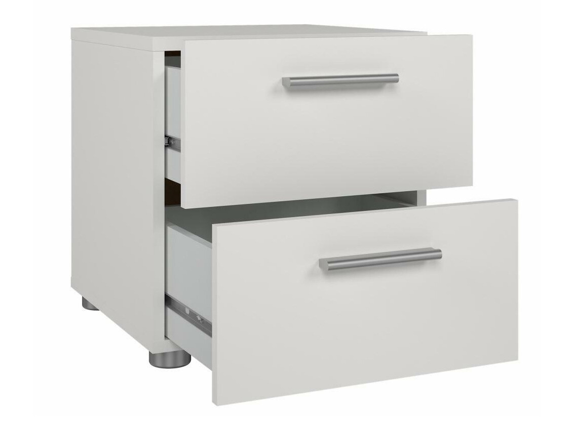 Nočna omarica Tustin 126 (Bela)