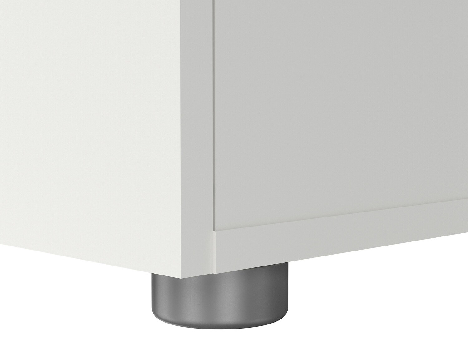 Nočna omarica Tustin 126 (Bela)