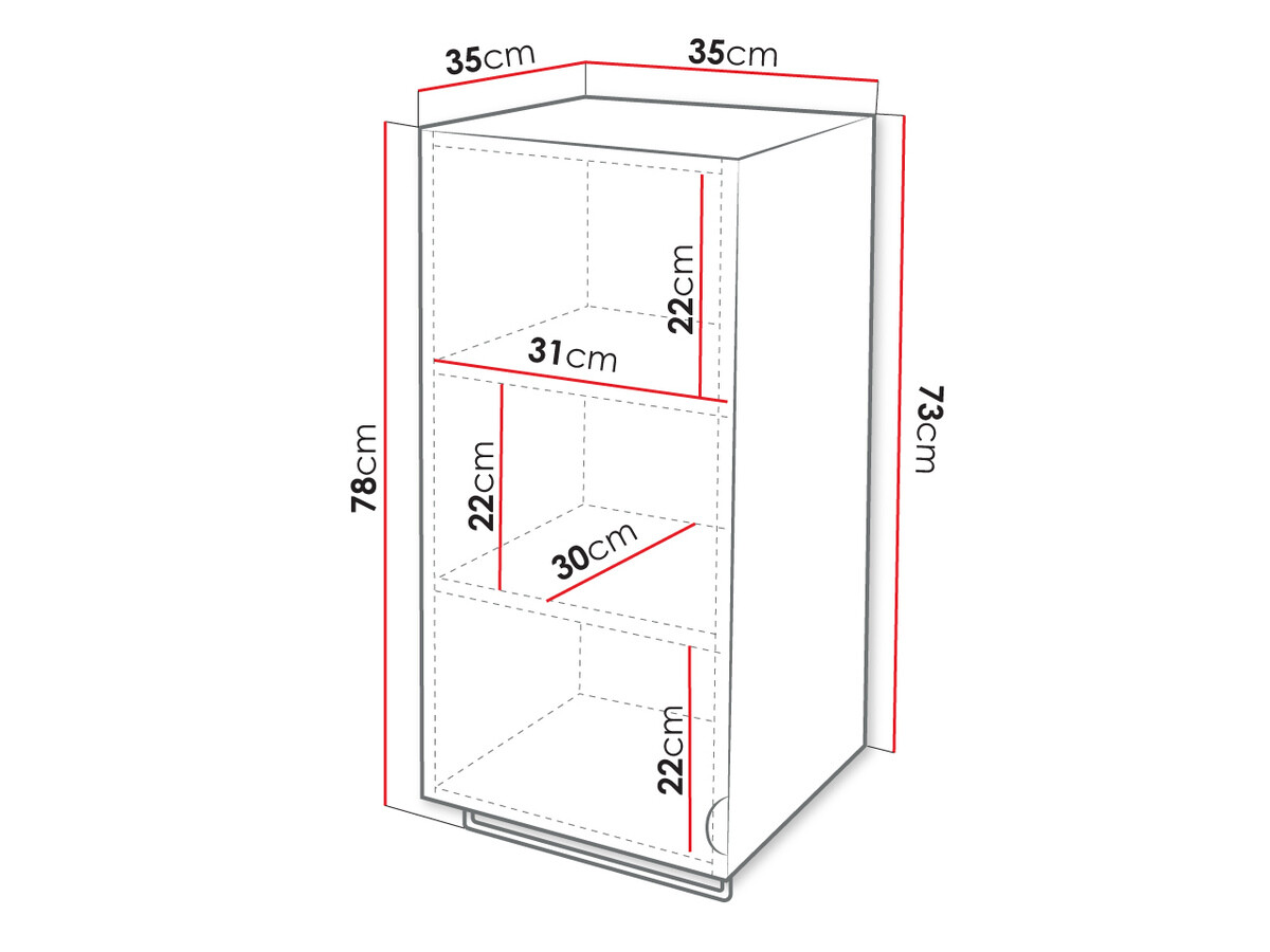 Stenska kopalniška omarica Matrix (Siva)