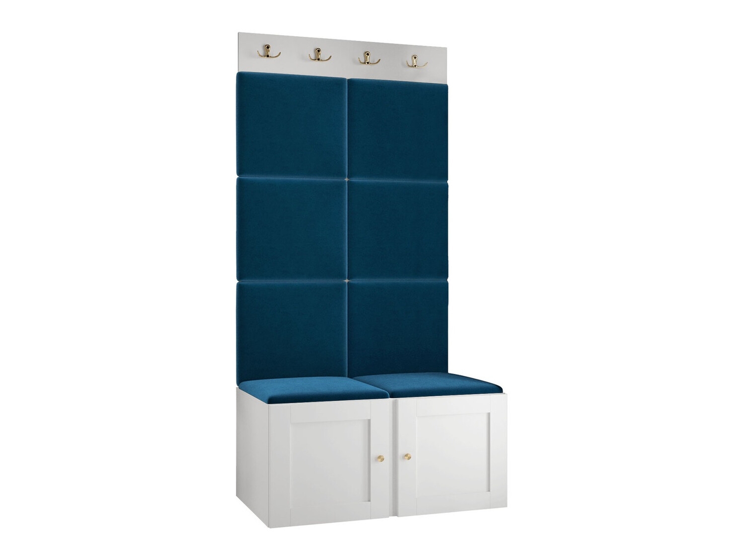 Komplet za predsobo Hartford 375 (Bela)