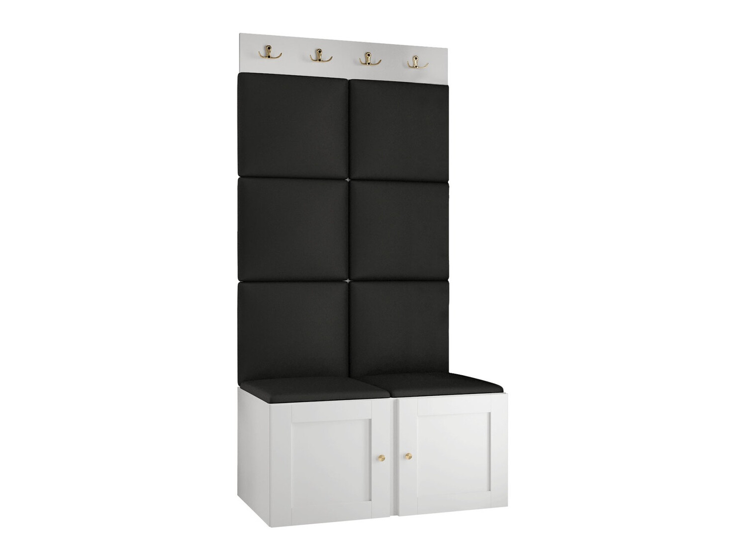 Komplet za predsobo Hartford 375 (Bela)