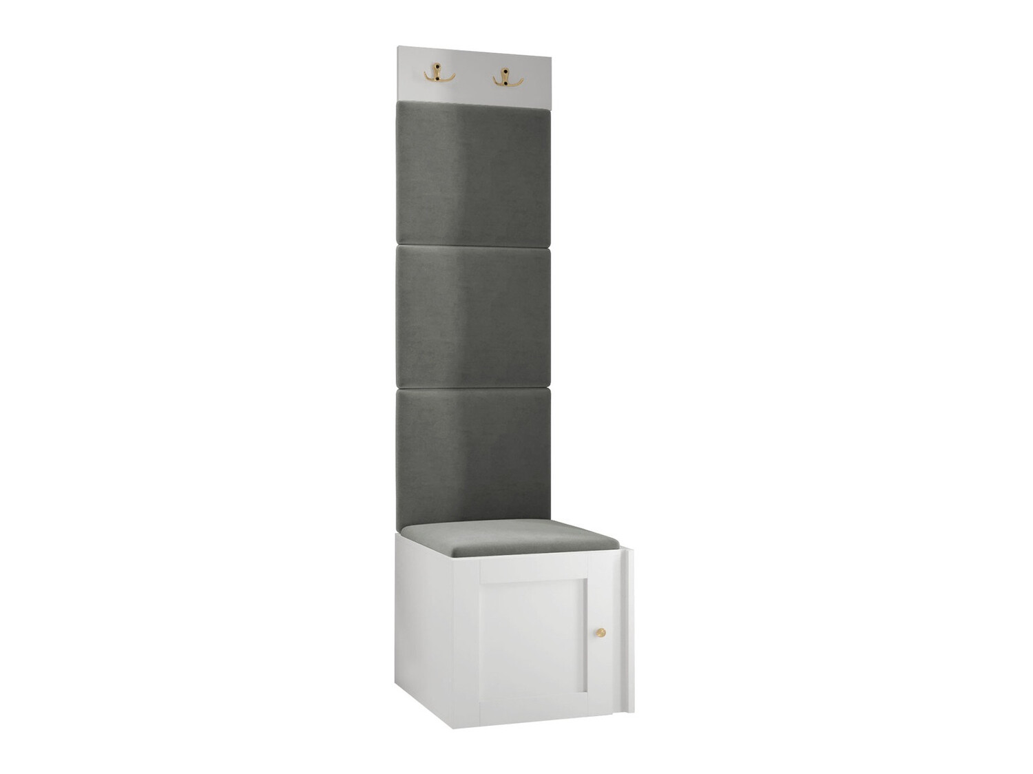 Komplet za predsobo Hartford 378 (Bela)