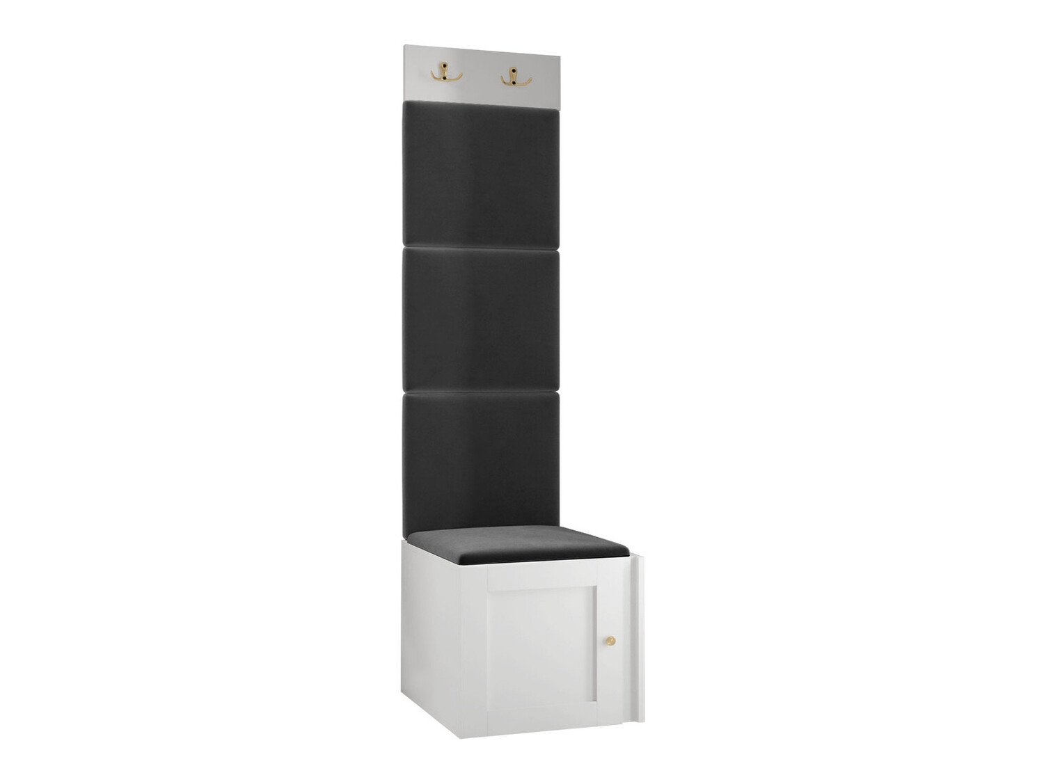 Komplet za predsobo Hartford 378 (Bela)