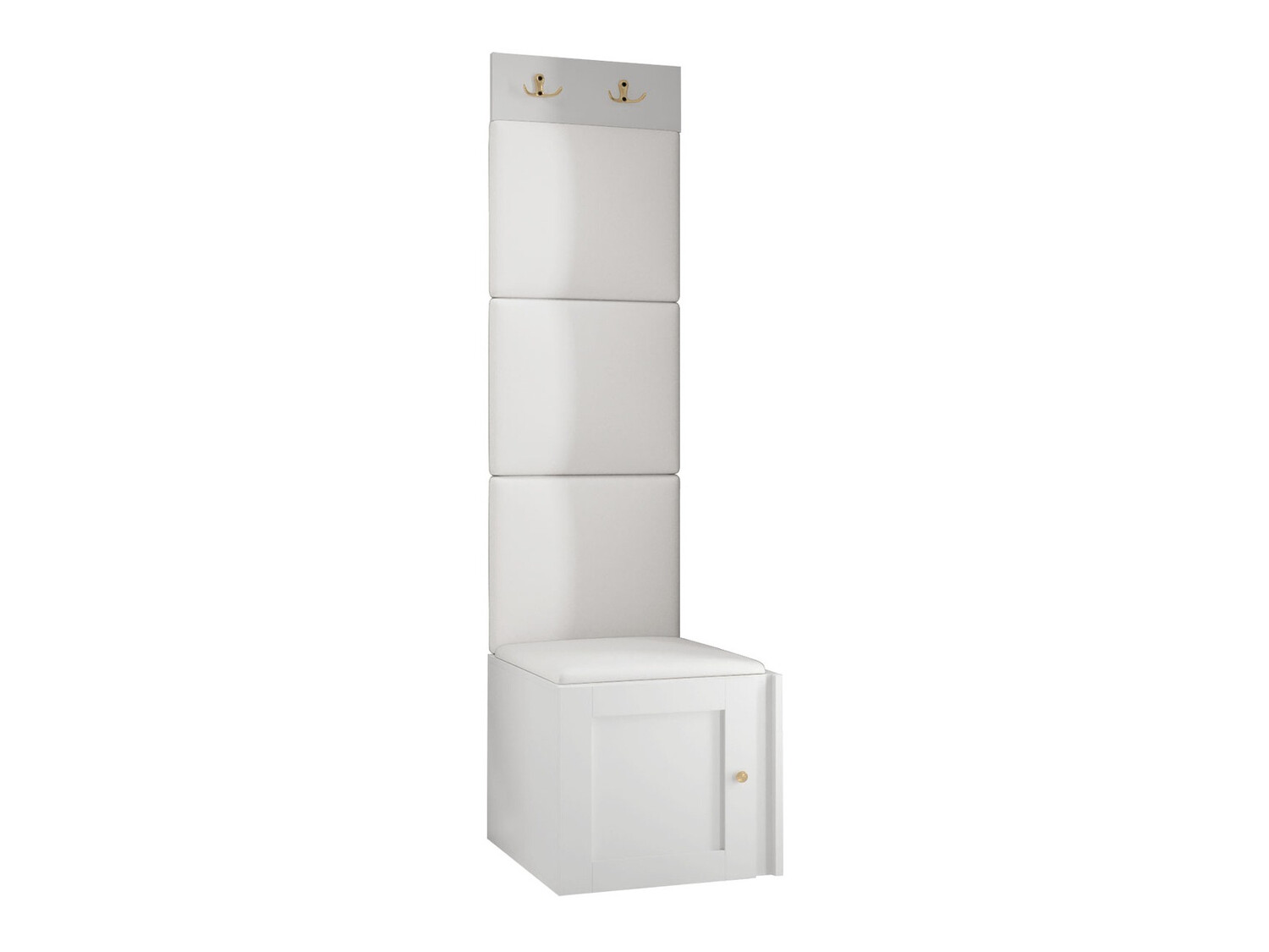 Komplet za predsobo Hartford 378 (Bela)