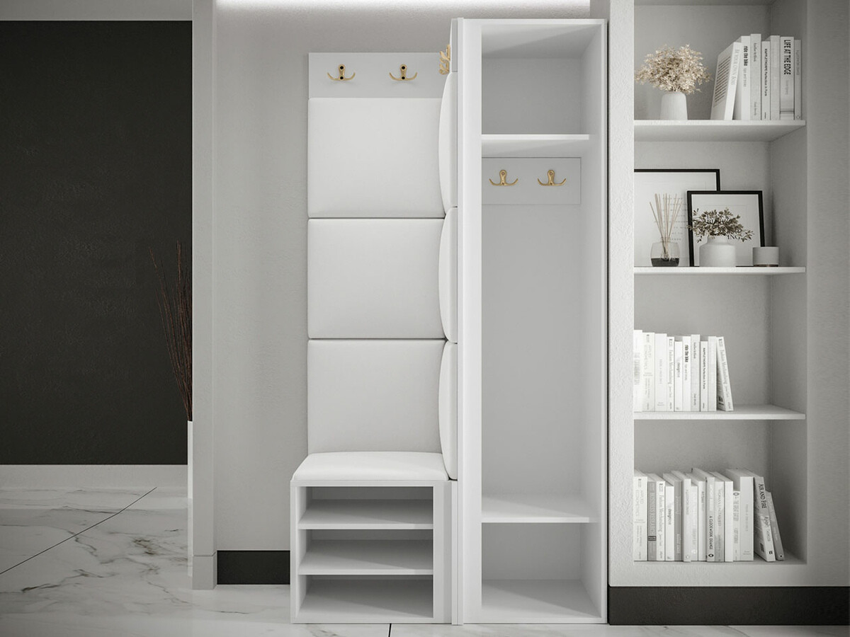 Komplet za predsobo Hartford 381 (Črna)