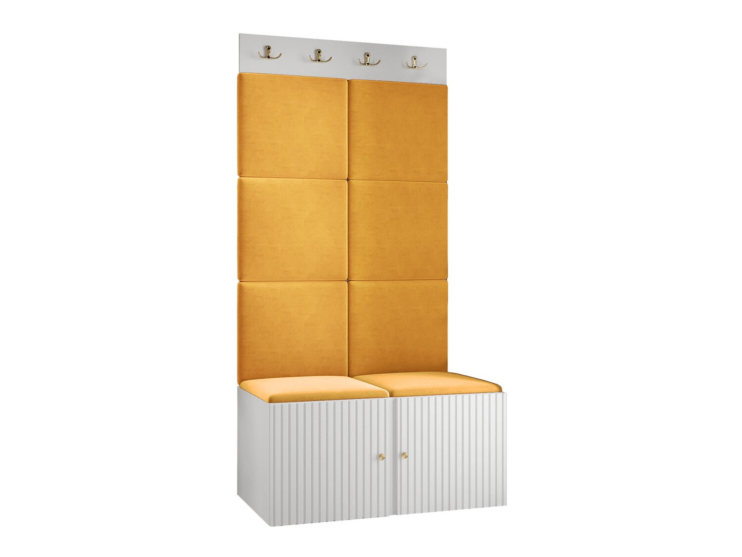Komplet za predsobo Hartford 383 (Bela)