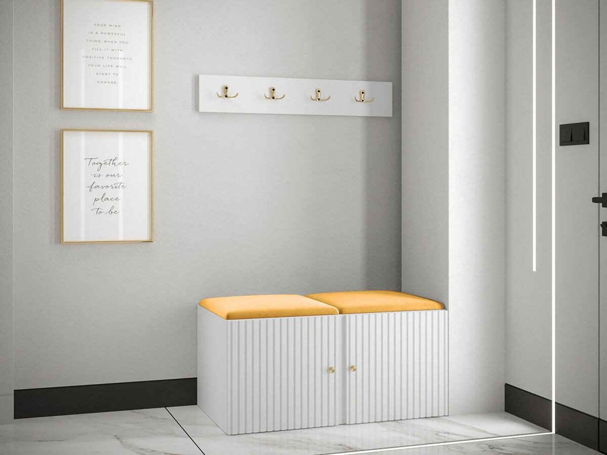 Komplet za predsobo Hartford 384 (Bela)