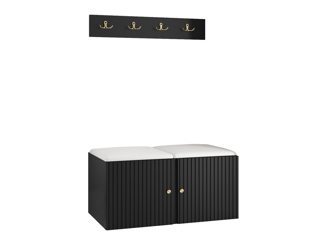 Komplet za predsobo Hartford 384 (Eko usnje Soft 017)